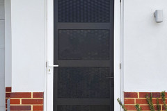 Perforated Aluminium Security Doors