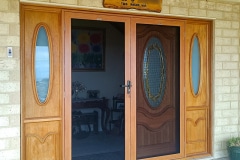 Double Timber Security Doors