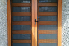 Timber Looking Security Screens