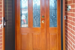 Wooden Look Security Screens