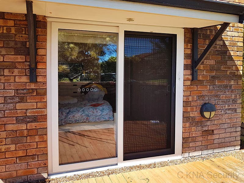 double glazed security door