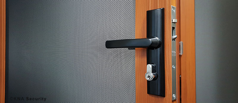 Security Mesh Doors