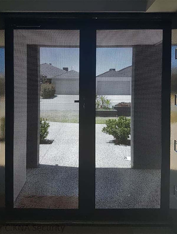 Privacy Mesh Security Doors